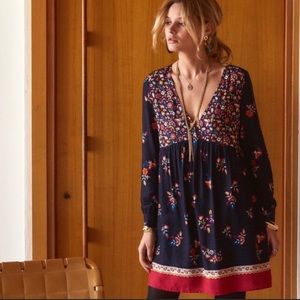 EUC Sézane Daphna Floral Dress